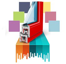 Покраска пластиковых окон