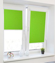 Жалюзи на пластиковое окно рулонные